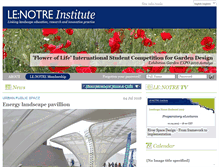 Tablet Screenshot of ln-institute.org